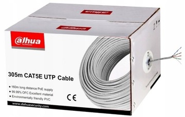Kabel sieciowy DAHUA drut, 100% miedź PFM920I-5EUN