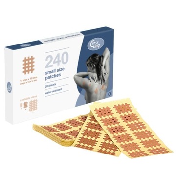 CROSSLINQ Plastry krzyżowe CROSS TAPE - 240 sztuk