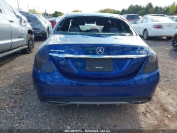 Mercedes Klasa C W205 2018 Mercedes-Benz Klasa C Mercedes-Benz AMG C 43 3.0 Benzyna 362KM, zdjęcie 5