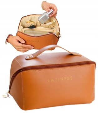 БОЛЬШАЯ КОЖАНАЯ ДОРОЖНАЯ СУМКА, КОРИЧНЕВАЯ