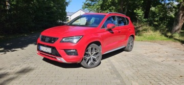 Seat Ateca 2019 SEAT Ateca 2.0 TSI FR 4x4 194KM 2019r w kolorze VelvetRed