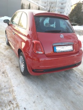 Fiat 500 II Seria 4 1.2 69KM 2018 FIAT 500 (312_) 1.2 69 KM, zdjęcie 3
