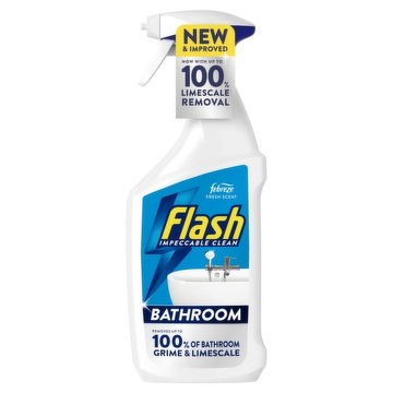 Flash Bathroom z Febreze do mycia łazienki UK