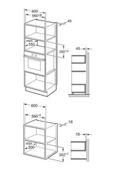 Комплект AMICA ED37614B + AMMB20E2SGB + PIH6540PHTUN