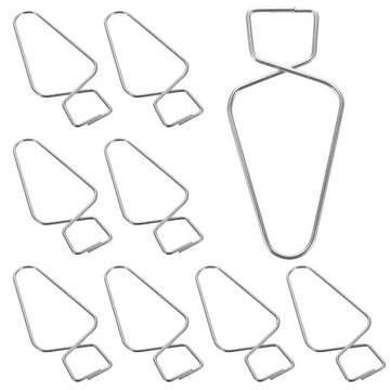 ЗАЖИМЫ ДЛЯ ОФИСНОГО ПОТОЛОЧНОГО КРЮКА 50 ШТ.