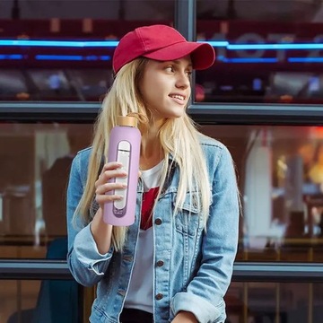 ВОДОНЕПРОНИЦАЕМАЯ СТЕКЛЯННАЯ БУТЫЛКА КРУЖКА КОНТЕЙНЕР ДЛЯ НАПИТКА ШЕЙКЕР 1 Л