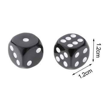 Предвидеть кости крупным планом Уличный трюк Трюк Кляп Шестигранная опора для игральных костей