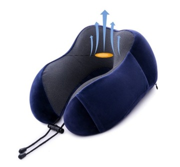 ПОДУШКА ДЛЯ ПОДГОЛОВНИКА ROGAL, КОМФОРТНАЯ, ТЕМНО-СИНЯЯ