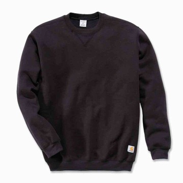 Klasyczna Gruba Bluza Dresowa marki Carhartt / K124 / kolor Black / r. M