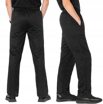 Duże Spodnie Dresowe Męskie Dresy Sportowe z Prostą Nogawką 41399-2 r 6XL