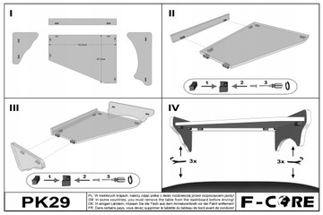 Средняя полка TIR SCANIA R 2005-2016 LOW VERSION