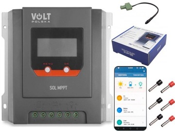 REGULATOR SOLARNY ŁADOWANIA MPPT 20A BLUETOOTH