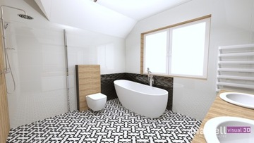 3D-визуализация ванной комнаты онлайн [БЕСПЛАТНО]