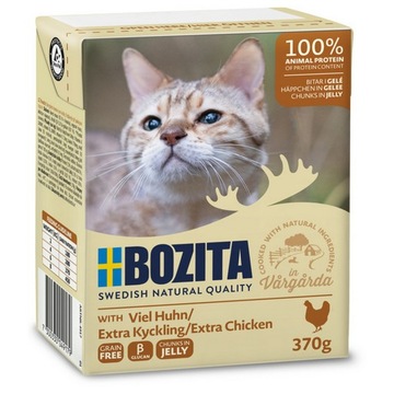 Bozita Feline KURCZAK w galaretce 370g