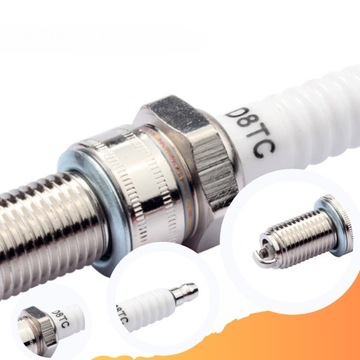 СВЕЧА ЗАЖИГАНИЯ D8TC ДЛЯ ДВИГАТЕЛЕЙ INTERCUS (75 ММ, M14, ДЛИННАЯ РЕЗЬБА)