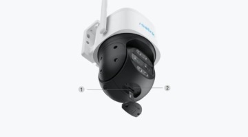 Купольная IP-камера Reolink TrackMix Wifi 8 Мп