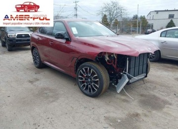 BMW X6 G06 2024 BMW X6 M60i 2024 4.4l 4.4 Benzyna 523KM