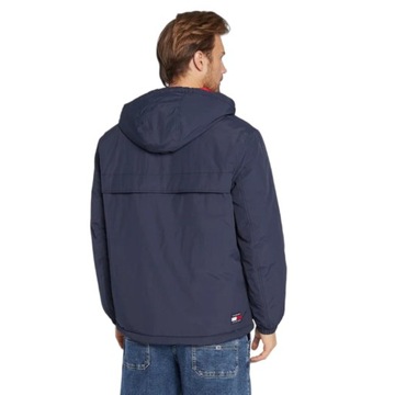 TOMMY HILFIGER KURTKA MĘSKA PADDED GRANATOWA r.L