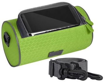 ROWEROWA SAKWA WODOOPORNA MAPNIK TOREBKA NA RAMIĘ NA TELEFON POJEMNA 3L