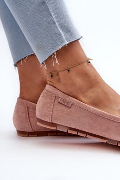 ЖЕНСКИЕ МОКАСИНЫ BIG STAR NN274928 MEMORY FOAM SYSTEM РОЗОВЫЙ 39