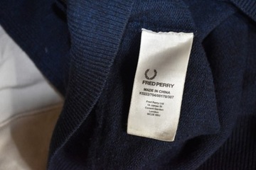 Fred Perry sweter męski XL lambs wool