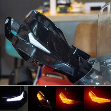 ЗАЩИТА РУК ДЛЯ КВАДРОЦИКЛОВ ЧЕРНЫЙ С УКАЗАТЕЛЕМ ПОВОРОТА