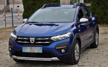 Dacia Sandero III Hatchback 5d 1.0 TCe 90KM 2021 Dacia Sandero Stepway Tylko 26 tys.km Jak Nowy Bezwypadkowy Benzyna, zdjęcie 4