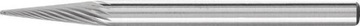 Mały frez trzpieniowy ze stopów twardych stożkowy ostry 0307 5 3mm3x7mm Pfe