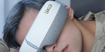 SKG E3-EN Массажер для глаз Белый Bluetooth