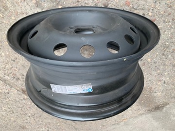 1X DISK OCELOVÝ 14X5,5 ROZTEČ 4X100 ET49 CHEVROLET LANOS OPEL ASTRA NOVÁ
