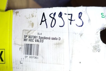 СЦЕПЛЕНИЕ + ДВУМАССОВОЕ КОЛЕСО 03G141015L 06J105266AL 837361 VALEO 02M141671