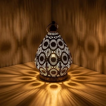 LAMPA ORIENTALNA W STYLU BOHO SOFTHANKER MAROKAŃSKA LATARNIA VINTAGE