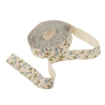 Лента из ткани с цветочным принтом Ленты Grosgrain в рулоне
