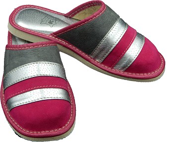 KAPCIE KLAPKI LACZKI PANTOFLE OBUWIE DOMOWE DAMSKI