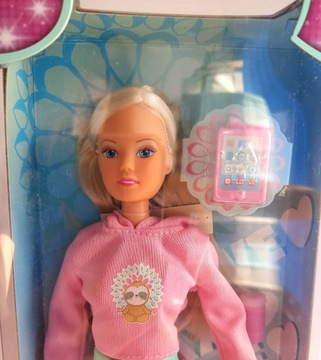 Кукла SIMBA Steffi Relax в розовом платье Love