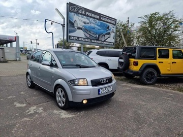 Audi A2 1.4 16V 75KM 2000 Audi A2 1.4 Benzyna 75 KM, Klimatyzacja