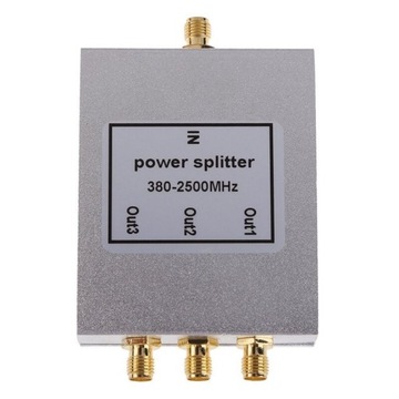 3 Way SMA rozdzielacz mocy 380Mhz-2500Mhz,SMA siła