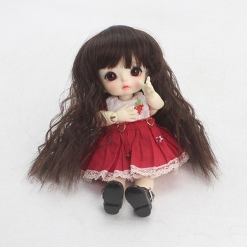 Мини-куклы BJD синтетические парики для кукол BJD 1/8 из мохера
