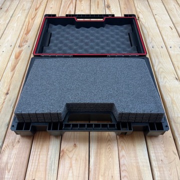 Вставка из пеноматериала ГРАФИТ для наполнения ящика для инструментов Qbrick System Pro
