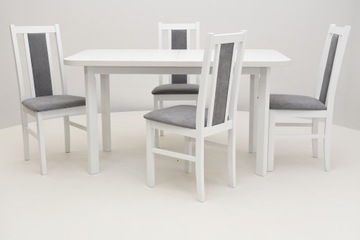 СВЕТЛЫЙ ВЕСЕННИЙ КОМПЛЕКТ BOSS 14 СТУЛЬЕВ СО СТОЛОМ