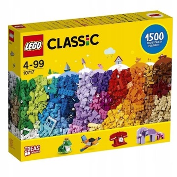LEGO 10717 CLASSIC KLOCKI, KLOCKI, KLOCKI