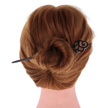 Винтажная палочка для еды, палочка для волос, деревянная булавка