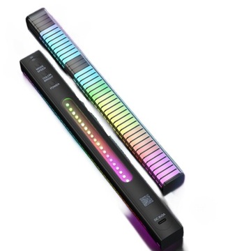RGB LED Music Lamp App-controlled, Syncs With Sound Computer
