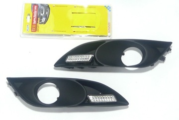 Lampy światła dzienne dziennej DRL LED Toyota Auris 2007-2010