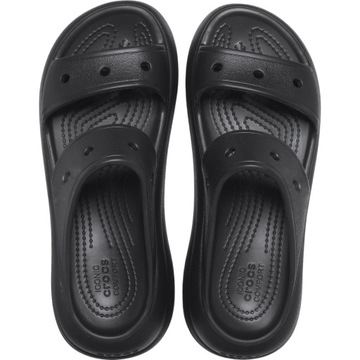 klapki damskie na platformie crocs chodaki lekkie wysokie 39,5 M7/W8