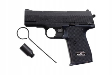 Пистолет-сигнализатор Lexon M1 черный, калибр 6 мм.