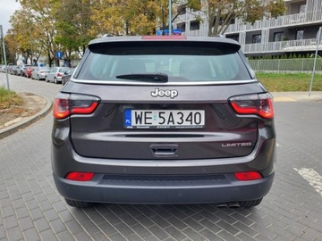 Jeep Compass II SUV 1.4 MultiAir 140KM 2018 JEEP COMPASS 1.4 MultiAir 140KM LIMITED*Salon PL Bezwypadkow Niski przebieg, zdjęcie 25