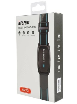 ДАТЧИК ЧСС СЕРДЕЧНЫЙ МОНИТОР IGPSPORT HR70