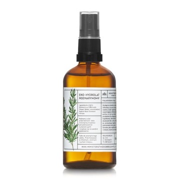 Ministerstwo Dobrego Mydła, eko hydrolat rozmarynowy, 100 ml