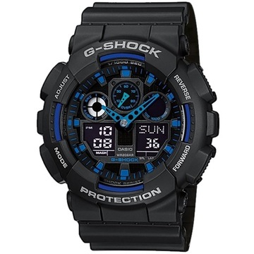 Pánske hodinky CASIO G-Shock GA-100-1A2ER [+GRAWER]